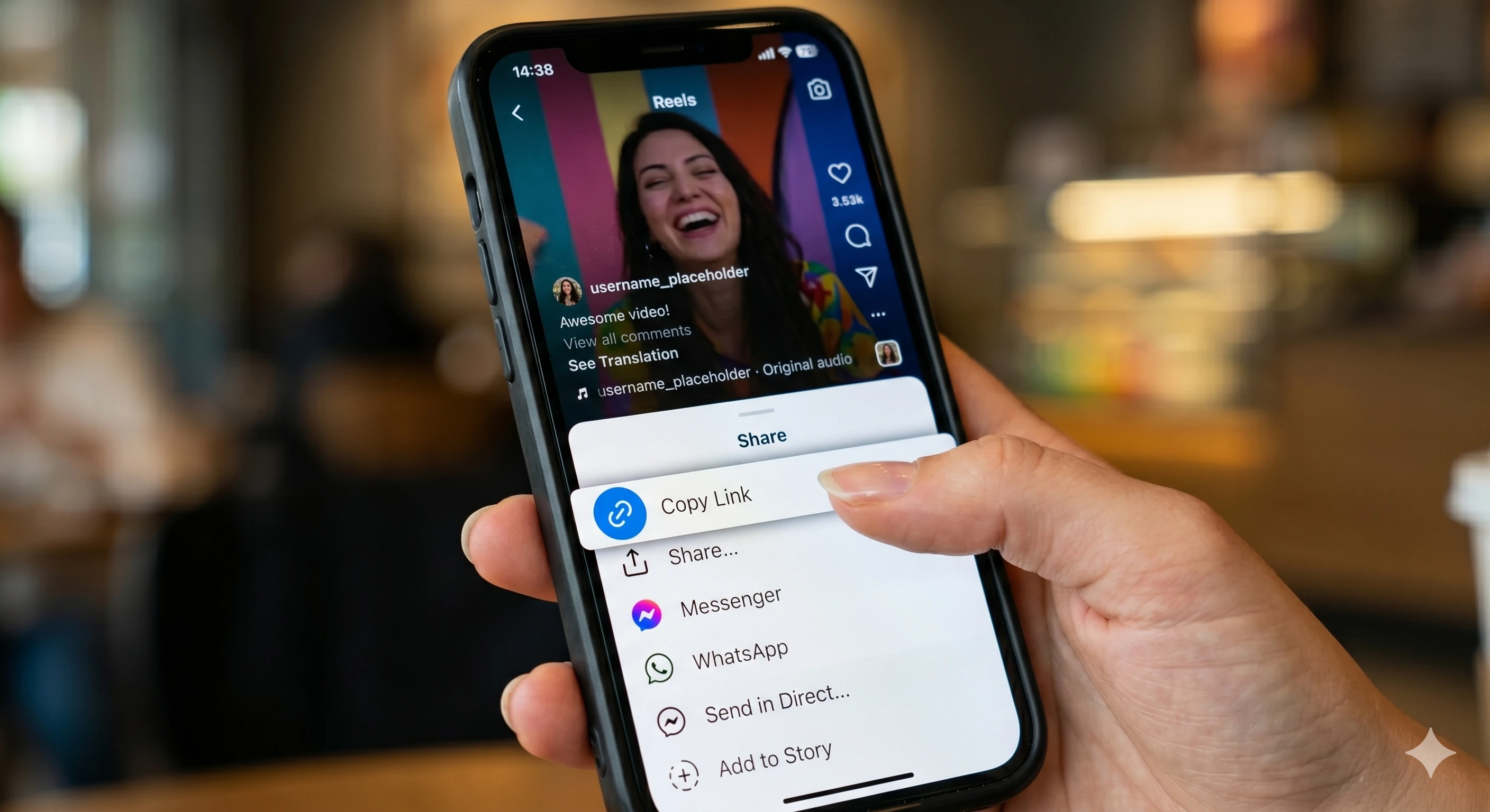 Instagram-themed guide image